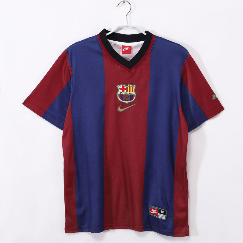 CAMISETA BARCELONA I 1998/99 HOMBRE (RETRO)