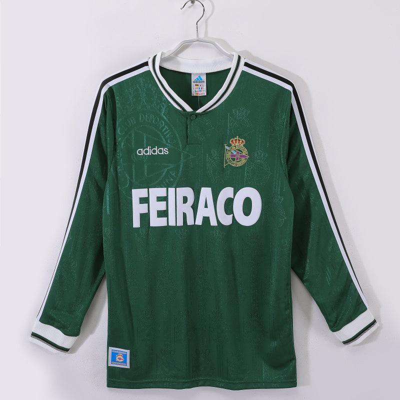 CAMISETA LA CORUÑA II MANGA LARGA 1999/00 HOMBRE (RETRO)