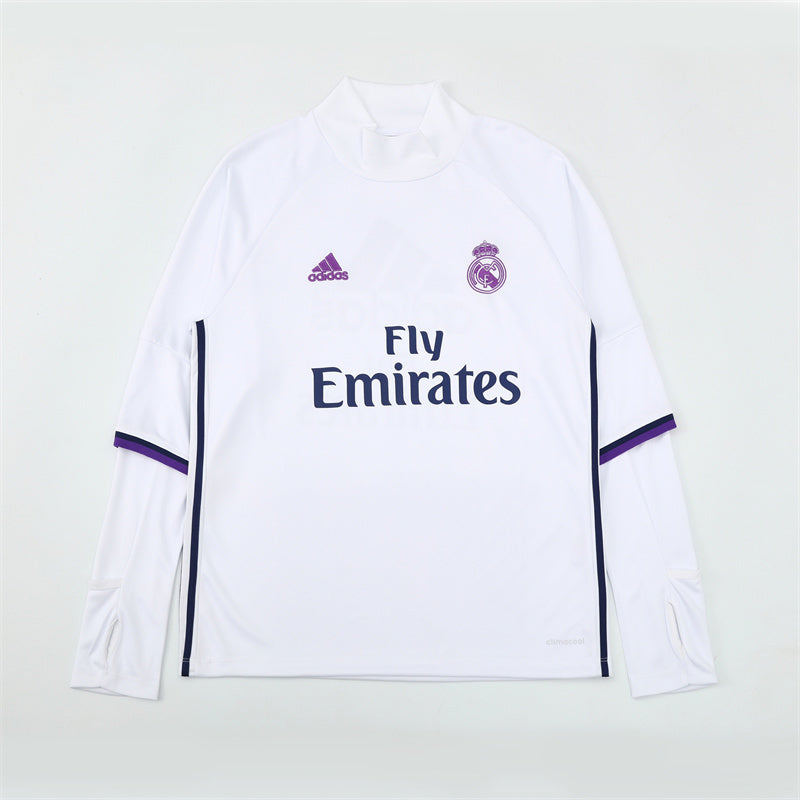 SUDADERA REAL MADRID 2016-17 HOMBRE (RETRO)