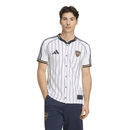Boca Juniors 2025, Camiseta Boca béisbol, Boca Juniors US Pack, Jersey Boca blanca, Camiseta Boca estilo americano, Calidad 1.1 Boca, Ropa Boca Juniors urbana, Nueva colección Boca 25/26, Regalo fútbol hombre, Tienda Hincha Futbolero.