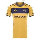 Camiseta hombre Boca Juniors segunda equipación temporada 2025 2026 color amarillo diseño alternativo escudo bordado calidad 1.1 oficial, Boca Juniors 2025, Camiseta Boca suplente, Boca Juniors amarilla, Camiseta barata Boca, Calidad 1.1 Boca, Boca Away 25/26, Bloke Core Argentina, Tienda Hincha Futbolero, La Mitad Más Uno.