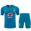 Conjunto hombre Selección Brasil temporada 2026 2027 oficial camiseta y pantalón corto verde fútbol técnica transpirable Canarinha entrenamiento mundial.
