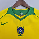 Camiseta hombre selección de Brasil temporada 2004 2006 primera equipación amarilla línea Total 90 T90 retro calidad 1.1 premium Ronaldinho Tienda Hincha Futbolero. Brasil 2004, Brasil 2006, Camiseta Brasil T90, Ropa Brasil retro, Camiseta Brasil Total 90, Calidad 1.1 Brasil, Ronaldinho Brasil Jersey, Tienda Hincha Futbolero, Brazil Retro Jersey 2005.