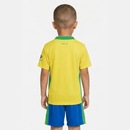 Conjunto infantil niño Selección Brasil primera equipación camiseta amarilla y pantalón azul temporada 2025 2026 calidad 1.1 oficial, Brasil infantil 2025, Conjunto niño Brasil local, Equipación infantil Brasil 25/26, Ropa fútbol niños Brasil, Calidad 1.1 infantil, Tienda Hincha Futbolero, Kit fútbol niños amarillo y azul, Regalo fútbol infantil Brasil, Jersey Brasil kids 2026, Canarinha kids.