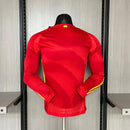 CAMISETA ESPAÑA I EURO MANGA LARGA 24/25 HOMBRE (VERSIÓN JUGADOR)