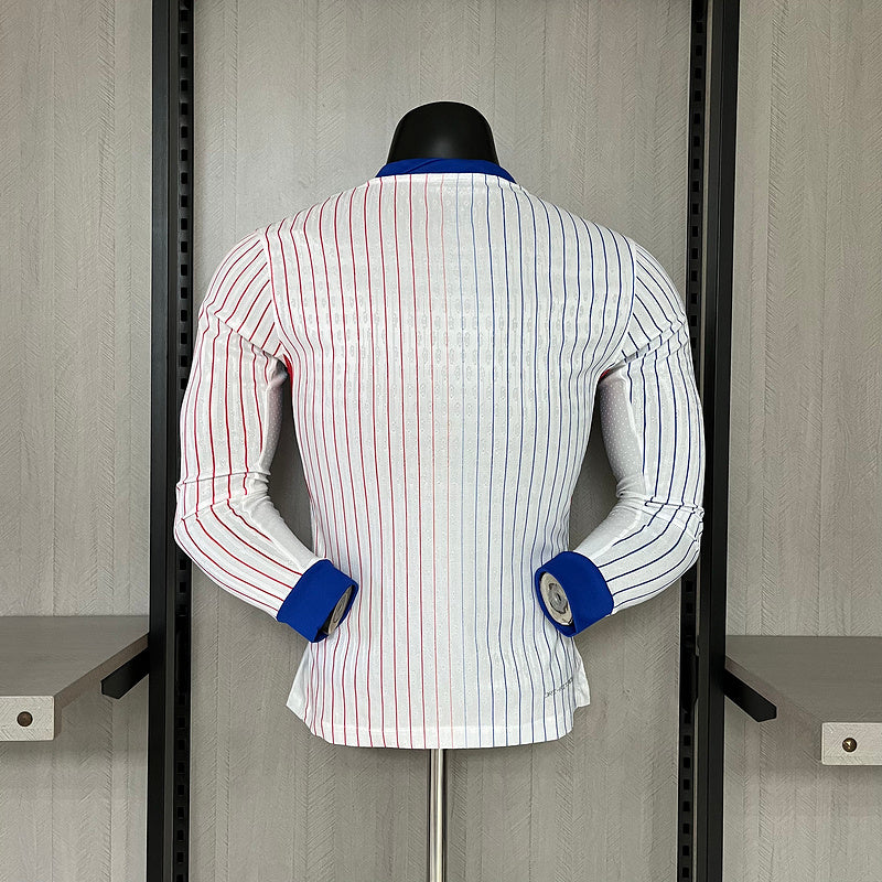 CAMISETA FRANCIA II MANGA LARGA 24/25 HOMBRE (VERSIÓN JUGADOR)