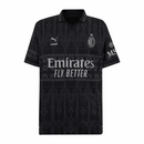 CAMISETA AC MILAN BLACK I 24/25 HOMBRE - TIENDA HINCHA FUTBOLERO