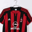 CAMISETA AC MILAN I 2003/04 HOMBRE (RETRO) - TIENDA HINCHA FUTBOLERO