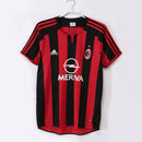 CAMISETA AC MILAN I 2003/04 HOMBRE (RETRO) - TIENDA HINCHA FUTBOLERO