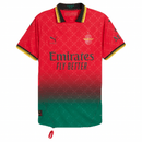 Camiseta hombre AC Milan x Off-White temporada 2025 2026 edición especial colaboración color rojo diseño urbano calidad 1.1 oficial, AC Milan Off-White, Camiseta Milan especial, Off-White fútbol 2025, Camiseta roja Milan, Camiseta barata Milan, Calidad 1.1 Milan, Milan x Off-White 25/26, Tienda Hincha Futbolero, Rossonero Luxury, Bloke Core Milán.