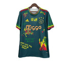 Camiseta hombre Ajax Bob Marley edición especial verde temporada 2025 2026 calidad 1.1 oficial, Ajax Bob Marley verde, Camiseta Ajax 2025, Camiseta Ajax Three Little Birds verde, Camiseta especial Ajax hombre, Calidad 1.1 Ajax, Tienda Hincha Futbolero, Eredivisie 2026, Bloke Core Ajax, Regalo hombre Bob Marley, Jersey Ajax Marley green.