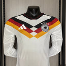 Camiseta hombre Selección Alemania temporada 2026 2027 primera equipación oficial blanca versión jugador manga larga fútbol técnica transpirable Mannschaft.