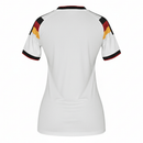 Camiseta mujer Selección Alemania temporada 2026 2027 primera equipación oficial blanca fútbol técnica transpirable entallada Mannschaft DFB.