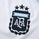 Camiseta hombre entrenamiento Selección Argentina temporada 2026 2027 color blanca oficial 3 estrellas fútbol técnica transpirable mundial white.