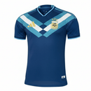 Camiseta hombre entrenamiento Selección Argentina temporada 2026 2027 color azul oficial versión jugador 3 estrellas fútbol técnica transpirable mundial.