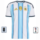 Camiseta hombre selección Argentina versión jugador primera equipación 2025 2026 con parches Copa del Mundo calidad 1.1 oficial, Argentina 2026, Camiseta Argentina versión jugador, Camiseta Argentina authentic, Camiseta Messi 2026 mundial, Equipación Argentina barata, Calidad 1.1 Albiceleste, Tienda Hincha Futbolero, Copa del Mundo 2026, Bloke Core 2026, Camiseta 3 estrellas jugador, Camiseta Argentina parches mundial.