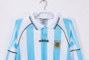 CAMISETA ARGENTINA I MANGA LARGA 1996/97 HOMBRE (RETRO) - TIENDA HINCHA FUTBOLERO