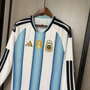 Camiseta Argentina Primera Equipación 25/26 Manga Larga Hombre - TIENDA HINCHA FUTBOLERO