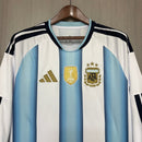 Camiseta Argentina Primera Equipación 25/26 Manga Larga Hombre - TIENDA HINCHA FUTBOLERO