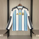 Camiseta Argentina Primera Equipación 25/26 Manga Larga Hombre - TIENDA HINCHA FUTBOLERO
