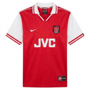 Camiseta Arsenal Primera Equipación 1996/97 Hombre Retro Oficial - Arsenal, Arsenal FC, Gunners, Highbury, Premier League, English Football, Nike, Bergkamp, Dennis Bergkamp, Ian Wright, 1996, 1997, Retro, Vintage, Camiseta Clásica, Cuello Polo, Polo Collar, Primera Equipación, Home Kit, Roja, Red, White, Blanca, Hombre, Men, Camiseta de Hombre, Tienda Hincha Futbolero, Fútbol Inglés
