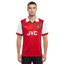 Camiseta Arsenal Primera Equipación 1998/99 Hombre Retro Oficial Roja - Arsenal, Arsenal FC, Gunners, Highbury, Premier League, English Football, Nike, Bergkamp, Dennis Bergkamp, Adams, Tony Adams, Vieira, Overmars, 1998, 1999, Retro, Vintage, Camiseta Clásica, Primera Equipación, Home Kit, Roja, Red, Blanca, White, JVC, Hombre, Men, Camiseta de Hombre, Tienda Hincha Futbolero, Fútbol Inglés