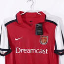 CAMISETA ARSENAL I 2001/02 HOMBRE (RETRO) - TIENDA HINCHA FUTBOLERO