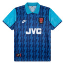 Camiseta Arsenal Segunda Equipación 1994/95 Hombre Retro - Arsenal, Arsenal FC, The Gunners, Highbury, Premier League, English Football, Adidas, Wright, Ian Wright, Tony Adams, Merson, 1994, 1995, Retro, Vintage, Camiseta Clásica, Segunda Equipación, Away Kit, Azul, Blue, Hombre, Men, Camiseta de Hombre, Tienda Hincha Futbolero, Fútbol Inglés
