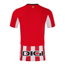 Camiseta hombre Athletic Club Bilbao primera equipación 2024 2025 roja y blanca oficial fútbol leones San Mamés transpirable clásica bordada.