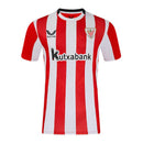 Camiseta hombre Athletic Club Bilbao primera equipación 2024 2025 roja y blanca oficial fútbol leones San Mamés transpirable clásica bordada.