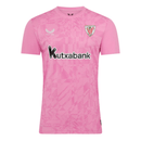 Camiseta hombre portero Athletic Club Bilbao temporada 2025 2026 color rosa oficial fútbol leones San Mamés transpirable pro guardameta.