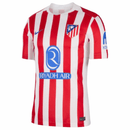 Camiseta hombre Atlético de Madrid temporada 2025 2026 primera equipación rojiblanca versión jugador auténtica tejido técnico calidad 1.1 oficial, Atlético de Madrid 2025, Camiseta Atleti jugador, Atlético Madrid Authentic 25/26, Camiseta rojiblanca Atleti, Camiseta barata Atlético Madrid, Calidad 1.1 Atleti, La Liga 2026, Tienda Hincha Futbolero, Colchoneros, Bloke Core Atleti.