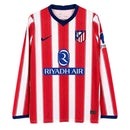 Camiseta Atlético de Madrid Primera Equipación 26/27 Manga Larga - TIENDA HINCHA FUTBOLERO