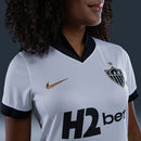 Atlético Mineiro, Clube Atlético Mineiro, Galo, Massa Atleticana, Mineirão, Mujer, Women, Camiseta de Mujer, Segunda Equipación, Away Kit, Blanco, White, Atlético Mineiro 26/27, Tienda Hincha Futbolero, Fútbol Brasileño, camisa feminina atletico mineiro reserva oficial