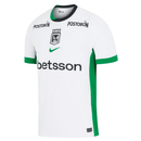 Camiseta hombre Atlético Nacional temporada 2026 2027 oficial segunda equipación blanca fútbol técnica transpirable Dimayor estilo verdolaga.