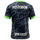 Camiseta hombre Atlético Nacional temporada 2026 2027 oficial tercera equipación negra fútbol técnica transpirable Dimayor estilo verdolaga.