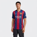 Camiseta oficial del FC Barcelona primera equipación temporada 2014 2015 retro MSN para hombre de Tienda Hincha Futbolero, Camiseta Barcelona retro, Barça 14/15, Ropa Barcelona vintage, Comprar camiseta Barcelona MSN, Culés, Blaugrana, Camisetas fútbol retro, Retro Barcelona 2015, Messi Suárez Neymar, Colección Barça, Triplete Barça.