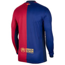 CAMISETA BARCELONA I 24/25 HOMBRE (MANGA LARGA) - TIENDA HINCHA FUTBOLERO