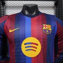 FC Barcelona, Barcelona, Barça, Camp Nou, Primera Equipación, Manga Larga, Versión Jugador, Match Version, Camiseta Blaugrana, Barcelona 26/27, Tienda Hincha Futbolero, Fútbol, La Liga, Coleccionismo, Camiseta Oficial