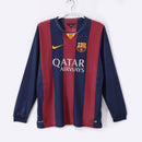 CAMISETA BARCELONA I MANGA LARGA 2014/15 HOMBRE (RETRO) - TIENDA HINCHA FUTBOLERO