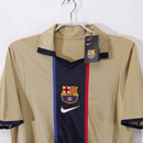 CAMISETA BARCELONA II 2001/02 HOMBRE (RETRO) - TIENDA HINCHA FUTBOLERO