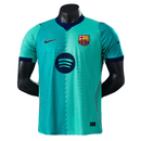 FC Barcelona, Barça, Culé, Tercera Equipación, Camiseta Azul, Versión Jugador, Player Version, Barcelona 26/27, Tienda Hincha Futbolero, Fútbol, Moda Futbolera, Coleccionismo, Ropa Exclusiva, Camiseta Barça Técnica oficial