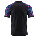 Camiseta hombre FC Barcelona x Jordan temporada 2026 2027 versión jugador edición especial negra detalles púrpura y azul calidad 1.1 oficial, Barcelona 2026, Camiseta Barça Jordan negra, Barcelona 2027 jugador, Camiseta Jordan fútbol, Barça edición especial, Calidad 1.1 Barcelona, Barça roxo y azul, Tienda Hincha Futbolero, Barça x Jordan Authentic Jersey.