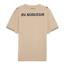 Borussia Dortmund, BVB, Signal Iduna Park, 100 Años, Centenario, Edicion Especial, Special Edition, Conmemorativa, Hombre, Men, Camiseta de Hombre, Beige, Sand, Dortmund 26/27, Tienda Hincha Futbolero, Fútbol Alemán, camiseta oficial