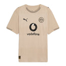 Borussia Dortmund, BVB, Signal Iduna Park, 100 Años, Centenario, Edicion Especial, Special Edition, Conmemorativa, Hombre, Men, Camiseta de Hombre, Beige, Sand, Dortmund 26/27, Tienda Hincha Futbolero, Fútbol Alemán, camiseta oficial