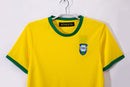 CAMISETA BRASIL I 1970/71 HOMBRE (RETRO) - TIENDA HINCHA FUTBOLERO
