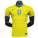 Camiseta hombre Selección Brasil temporada 2025 2026 primera equipación amarilla versión jugador auténtica tejido técnico calidad 1.1 oficial, Brasil 2025, Camiseta Brasil jugador, Brasil Authentic 25/26, Camiseta amarilla Brasil, Camiseta barata Brasil, Calidad 1.1 Brasil, Copa del Mundo 2026, Tienda Hincha Futbolero, Joga Bonito, Bloke Core Brasil.