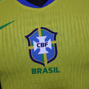 Camiseta hombre Selección Brasil temporada 2025 2026 primera equipación amarilla versión jugador auténtica tejido técnico calidad 1.1 oficial, Brasil 2025, Camiseta Brasil jugador, Brasil Authentic 25/26, Camiseta amarilla Brasil, Camiseta barata Brasil, Calidad 1.1 Brasil, Copa del Mundo 2026, Tienda Hincha Futbolero, Joga Bonito, Bloke Core Brasil.