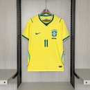 Camiseta hombre selección Brasil temporada 2026 2027 primera equipación amarilla detalles verdes calidad 1.1 premium Tienda Hincha Futbolero. Brasil 2026, Camiseta Brasil 2027, Brazil Soccer Jersey, Ropa Brasil fútbol, Camiseta Brasil amarilla, Calidad 1.1 Brasil, Pentacampeón, Tienda Hincha Futbolero, Brazil Home Jersey 26/27.