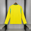 Camiseta Brasil I 26/27 Manga Larga - Brasil, Brazil, CBF, Canarinha, Seleção, Maracaná, Primera Equipación, Home Kit, Local, Manga Larga, Long Sleeve, Amarilla, Yellow, Hombre, Men, Camiseta de Hombre, Brasil 26/27, Tienda Hincha Futbolero, camiseta oficial seleccion brasil 2026 Amarilla